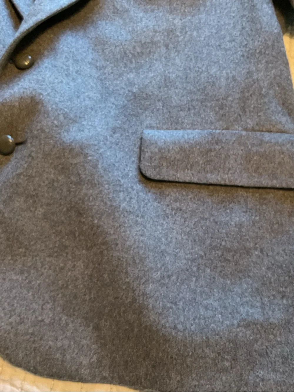 Sterling & Hunt Camel Hair Gray Sport Coat Blazer